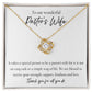 Pastor_s Wife Knot Necklace for Granddaughter Vippppp