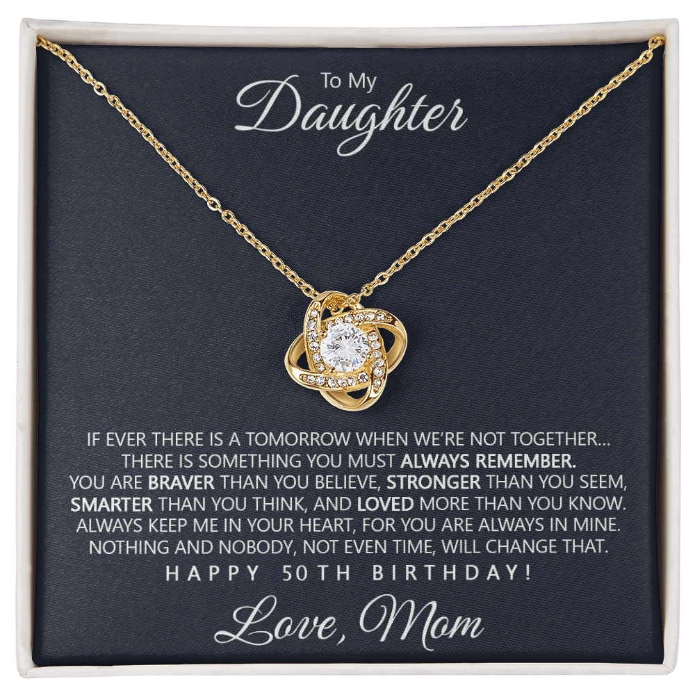 Wonderful Gift Daughter's 50th Birthday Necklace Gift With 50th Birthday, 50th Birthday From Mom on Brithday, Vacation, Christmas Gifts VIGIF ASIN: B094CCBMB7 SKU: laisaleOrderromet07-52021_168