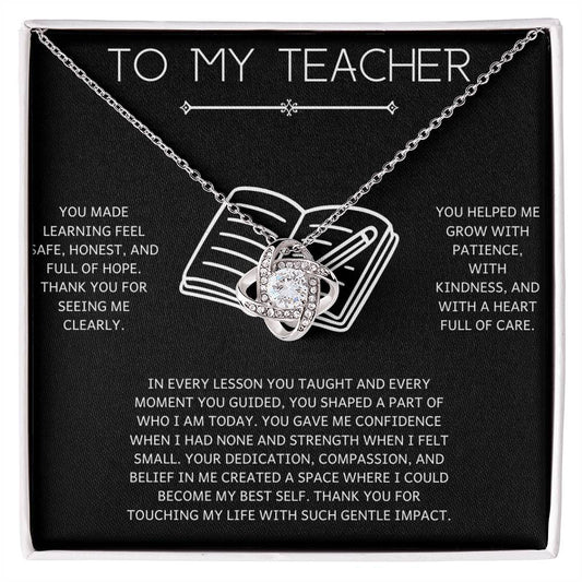 4 - Kind Teacher Gift Bracelet – Emotional Stainless Steel Jewelry with Message Card – Perfect for Female Teacher Appreciation Day