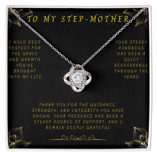 Stepmom Necklace from Daughter or Son – Sentimental Jewelry Gift for Mother’s Day, Birthday, Christmas