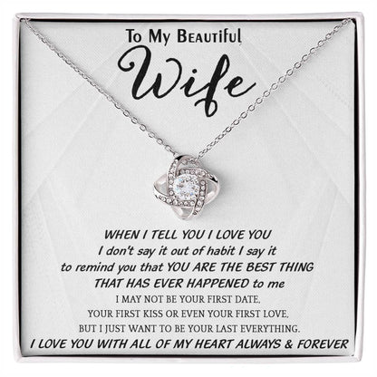 NACIE - WIFE WHITE - LOVE KNOT
