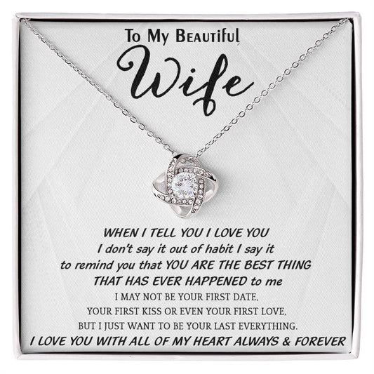 NACIE - WIFE WHITE - LOVE KNOT