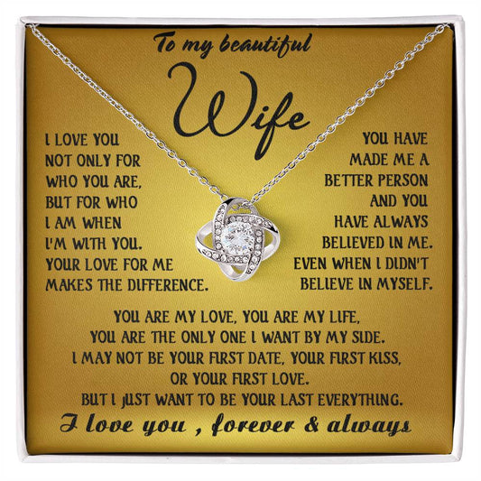 NACIE - WIFE GOLD - LOVE KNOT