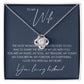 Wife Knot Necklace for Granddaughter Vippppp