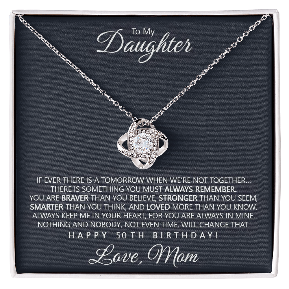Wonderful Gift Daughter's 50th Birthday Necklace Gift With 50th Birthday, 50th Birthday From Mom on Brithday, Vacation, Christmas Gifts VIGIF ASIN: B094CCBMB7 SKU: laisaleOrderromet07-52021_168