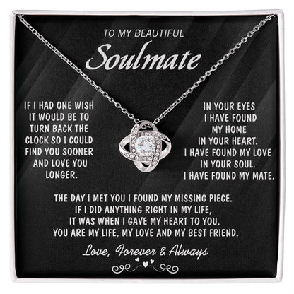 NACIE - SOULMATE BLACK - LOVEKNOT