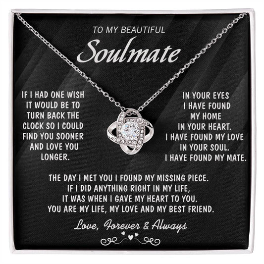 NACIE - SOULMATE BLACK - LOVEKNOT
