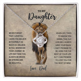 to my daughter lion Temmplate Knot NC