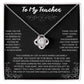 2 - Teacher Appreciation Bracelet – Heartfelt Stainless Steel Gift for Female Teachers – Great for End of Year, Graduation, Christmas