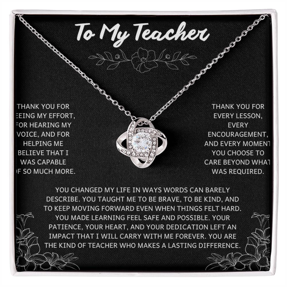 2 - Teacher Appreciation Bracelet – Heartfelt Stainless Steel Gift for Female Teachers – Great for End of Year, Graduation, Christmas