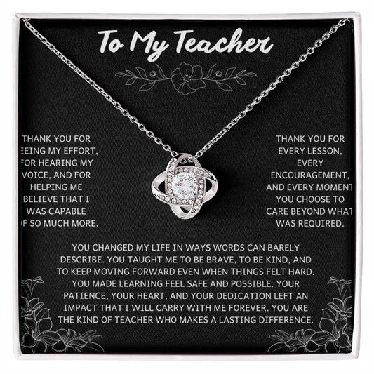 2 - Teacher Appreciation Bracelet – Heartfelt Stainless Steel Gift for Female Teachers – Great for End of Year, Graduation, Christmas
