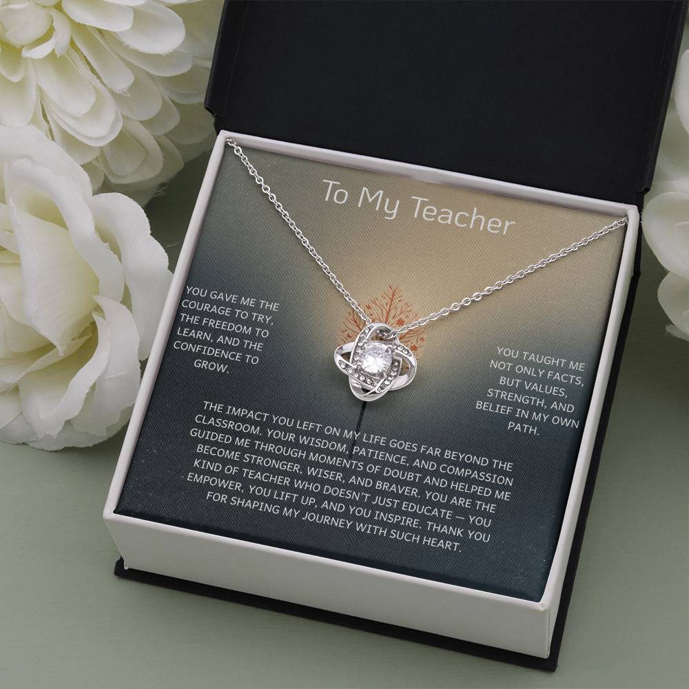 5 - MentorTeacher Bracelet with Sentimental Quote – Stainless Steel Jewelry Gift for Female Teacher – Appreciation Day, End of Year