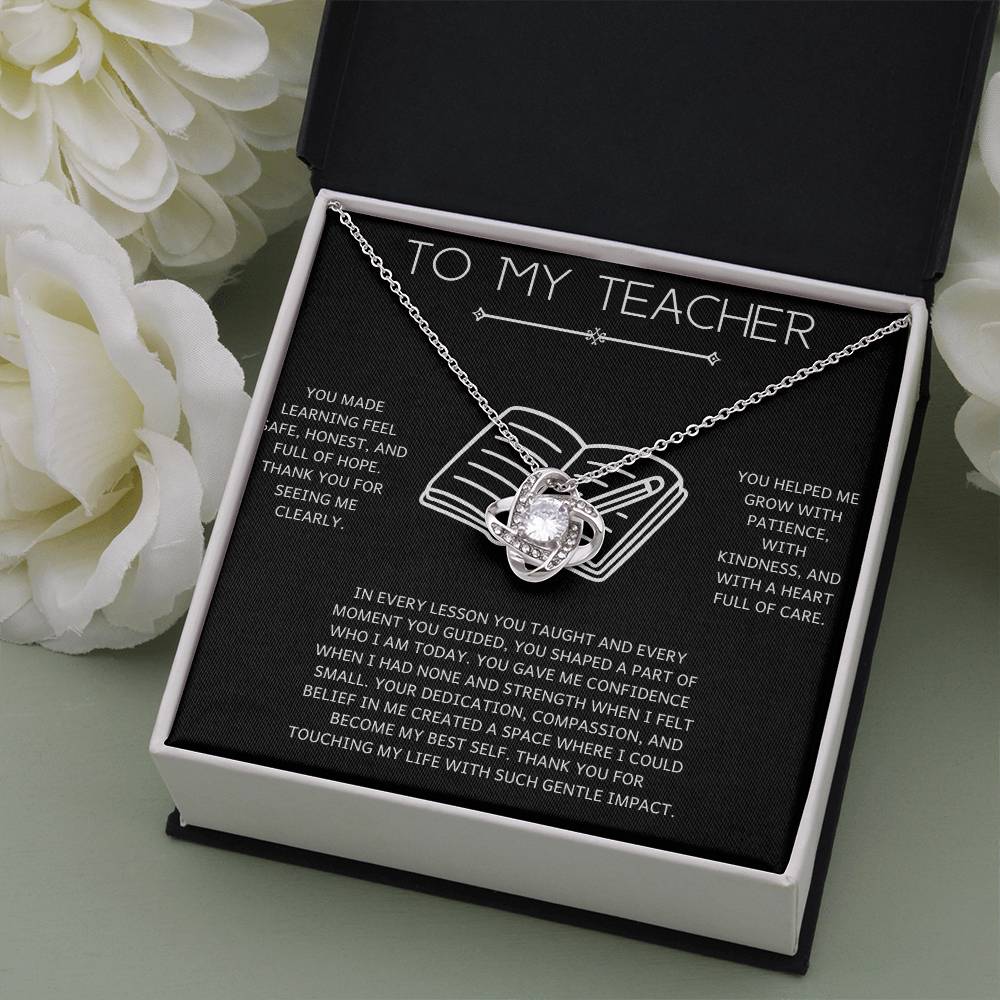 4 - Kind Teacher Gift Bracelet – Emotional Stainless Steel Jewelry with Message Card – Perfect for Female Teacher Appreciation Day