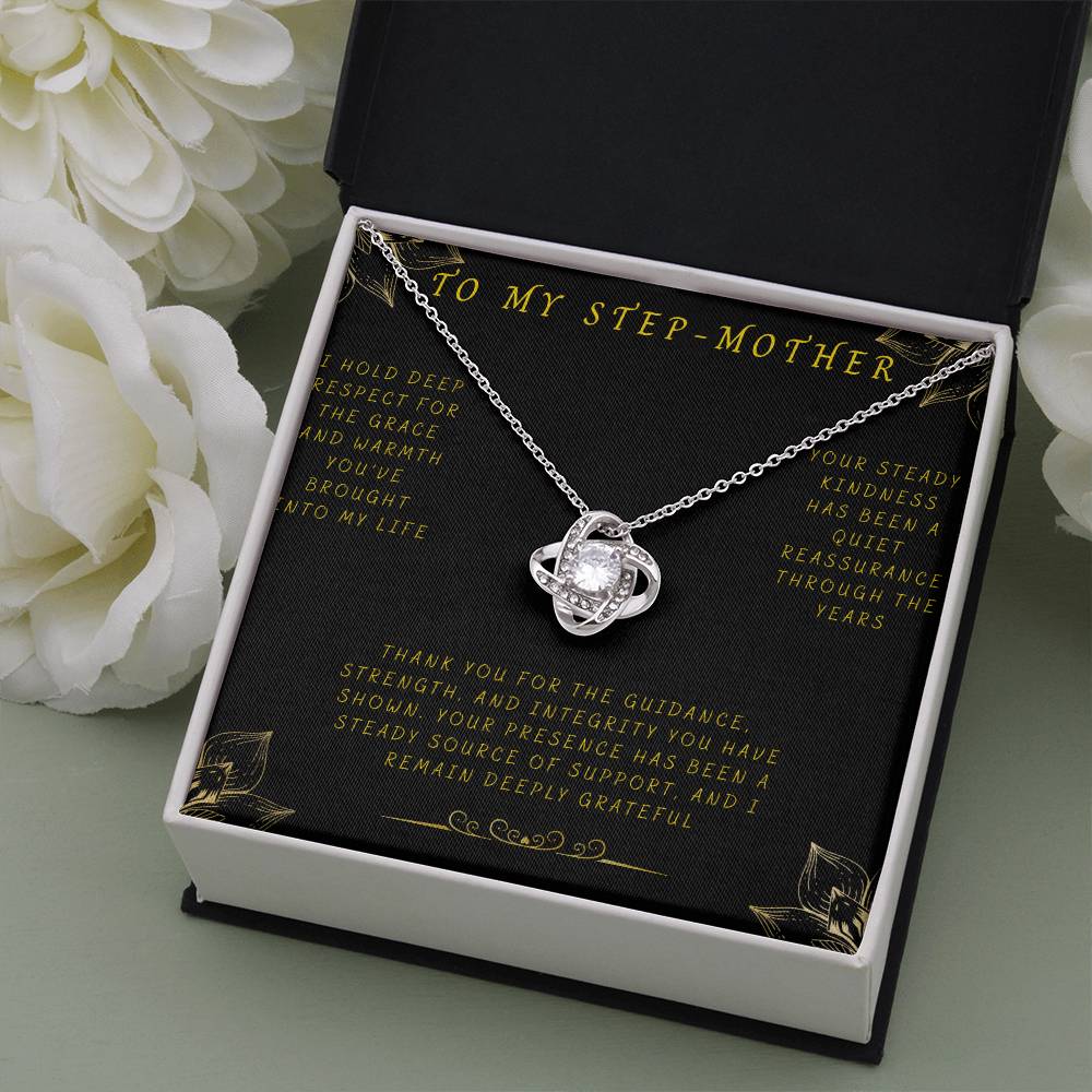 Stepmom Necklace from Daughter or Son – Sentimental Jewelry Gift for Mother’s Day, Birthday, Christmas