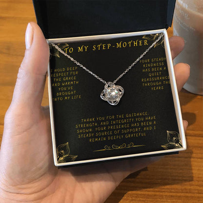 Stepmom Necklace from Daughter or Son – Sentimental Jewelry Gift for Mother’s Day, Birthday, Christmas