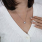 to my soulmate the day Knot Necklace Template Silver coanh Main up AMZVippppp
