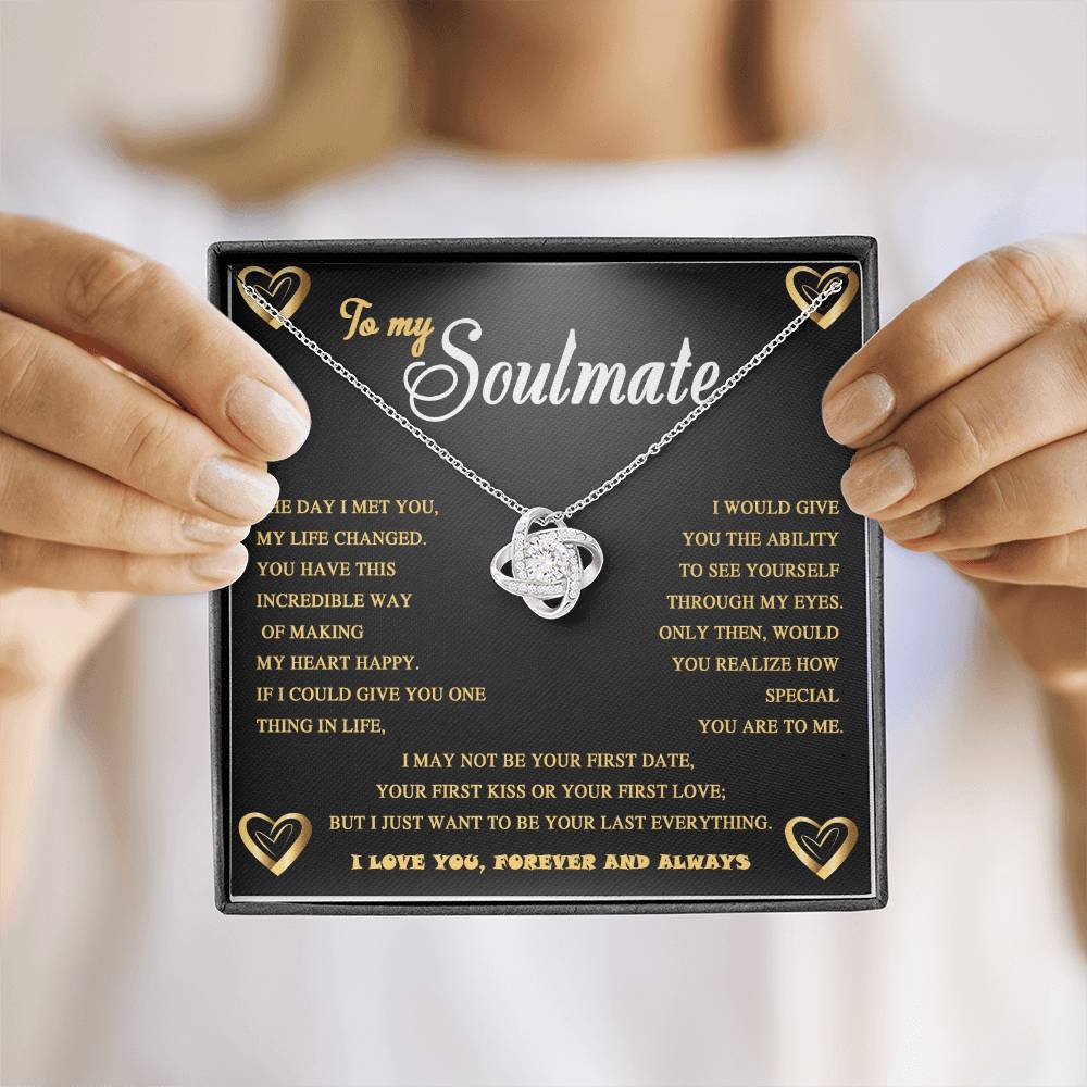 NACIE - SOULMATE BLACK - LOVEKNOT