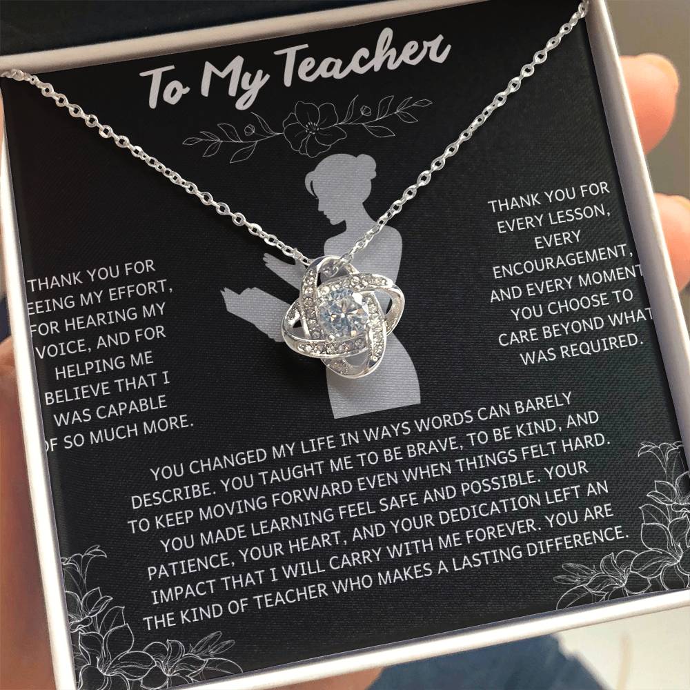2 - Teacher Appreciation Bracelet – Heartfelt Stainless Steel Gift for Female Teachers – Great for End of Year, Graduation, Christmas
