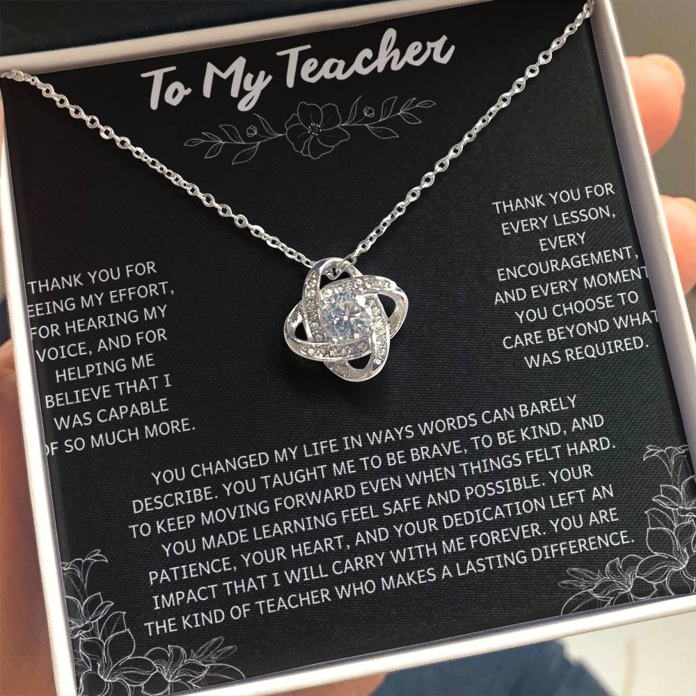 2 - Teacher Appreciation Bracelet – Heartfelt Stainless Steel Gift for Female Teachers – Great for End of Year, Graduation, Christmas