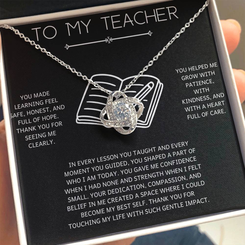 4 - Kind Teacher Gift Bracelet – Emotional Stainless Steel Jewelry with Message Card – Perfect for Female Teacher Appreciation Day