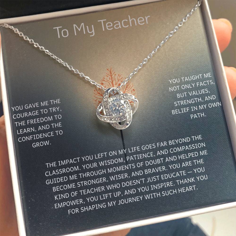 5 - MentorTeacher Bracelet with Sentimental Quote – Stainless Steel Jewelry Gift for Female Teacher – Appreciation Day, End of Year