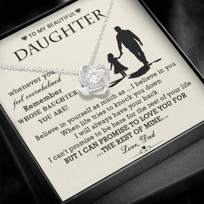 K5 Knot Necklace Template Silver coanh Main up AMZVippppp