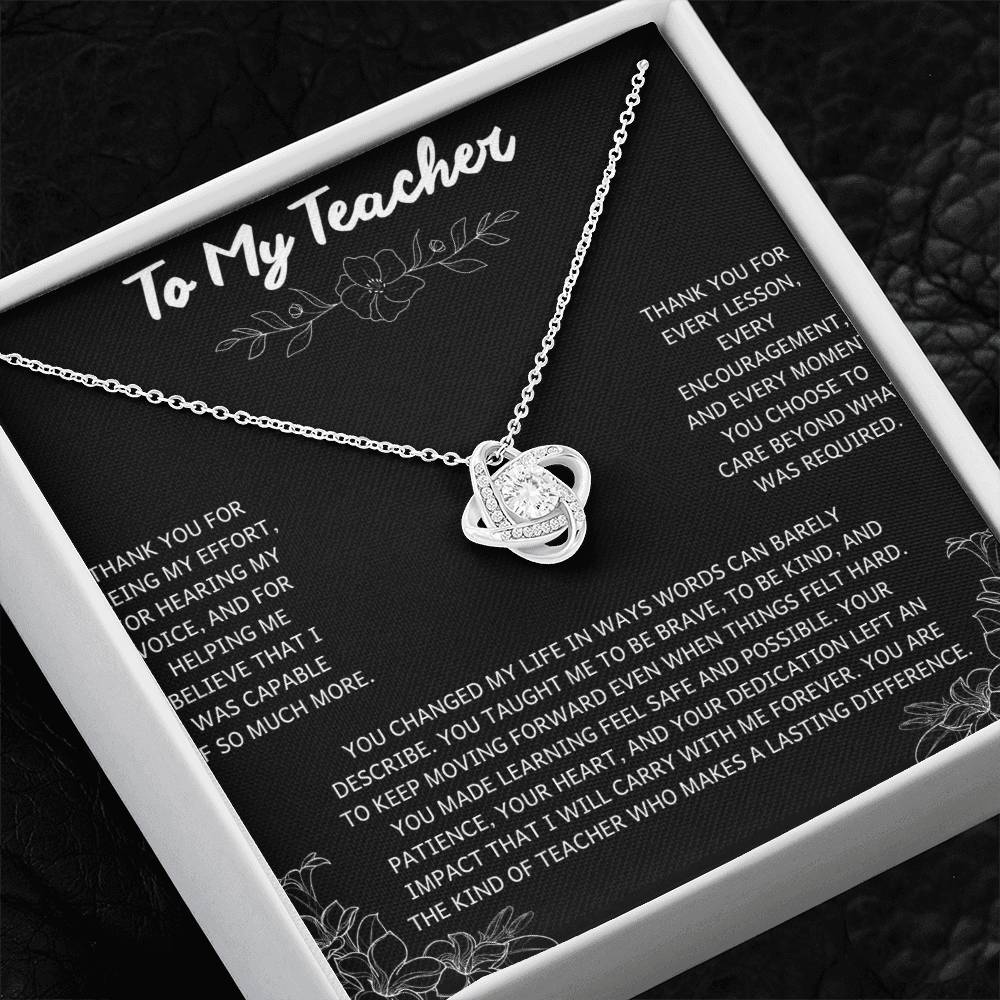 2 - Teacher Appreciation Bracelet – Heartfelt Stainless Steel Gift for Female Teachers – Great for End of Year, Graduation, Christmas