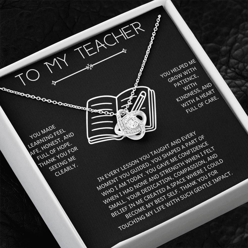 4 - Kind Teacher Gift Bracelet – Emotional Stainless Steel Jewelry with Message Card – Perfect for Female Teacher Appreciation Day