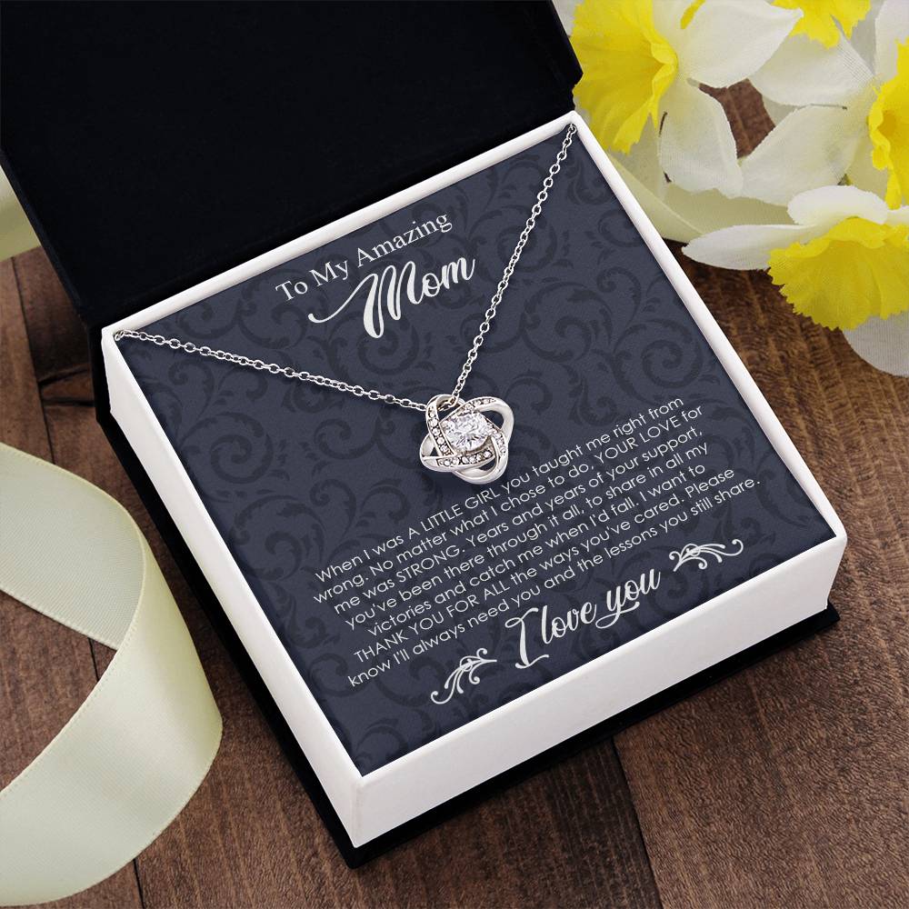 To My Amazing Knot Necklace Template Silver coanh Main up AMZVippppp