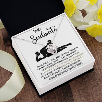 to my Soulmate i_m Knot Necklace Template Silver coanh Main up AMZVippppp