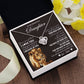 k24 Knot Necklace Template Silver coanh Main up AMZVippppp