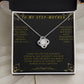 Stepmom Necklace from Daughter or Son – Sentimental Jewelry Gift for Mother’s Day, Birthday, Christmas