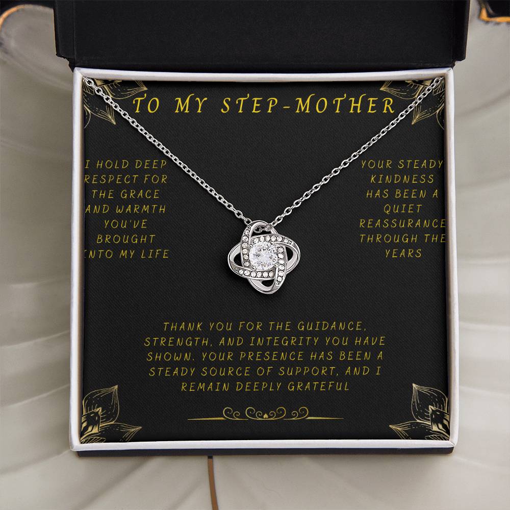 Stepmom Necklace from Daughter or Son – Sentimental Jewelry Gift for Mother’s Day, Birthday, Christmas