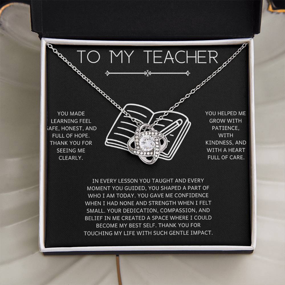 4 - Kind Teacher Gift Bracelet – Emotional Stainless Steel Jewelry with Message Card – Perfect for Female Teacher Appreciation Day