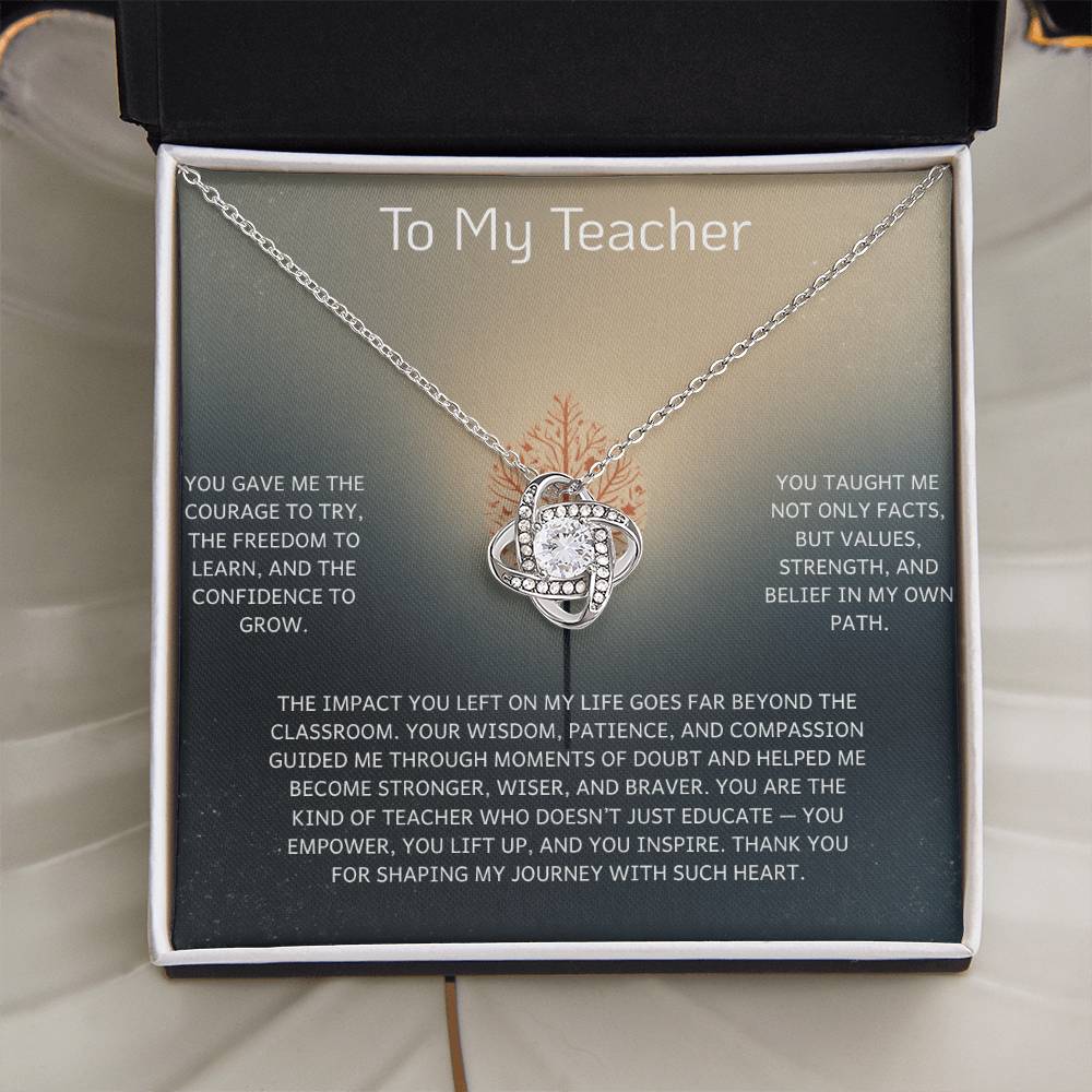 5 - MentorTeacher Bracelet with Sentimental Quote – Stainless Steel Jewelry Gift for Female Teacher – Appreciation Day, End of Year