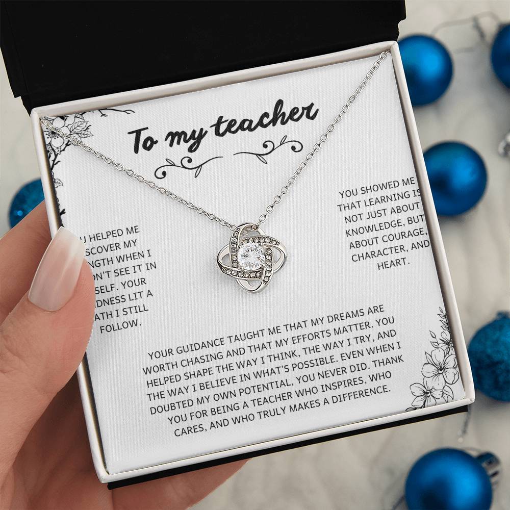 3- Teacher Appreciation Jewelry – Beautiful Stainless Steel Bracelet with Sentimental Guidance Card – Perfect for Mentor or Teacher