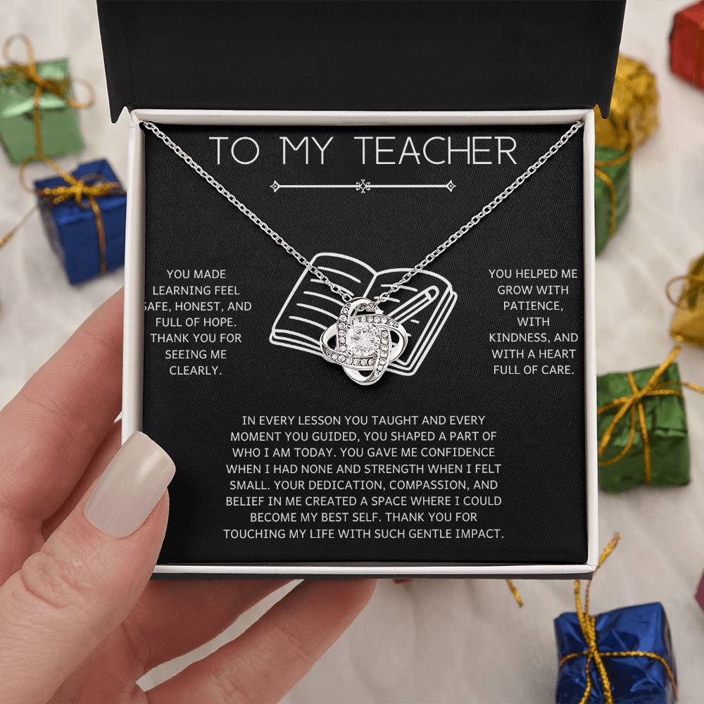 4 - Kind Teacher Gift Bracelet – Emotional Stainless Steel Jewelry with Message Card – Perfect for Female Teacher Appreciation Day