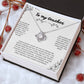 3- Teacher Appreciation Jewelry – Beautiful Stainless Steel Bracelet with Sentimental Guidance Card – Perfect for Mentor or Teacher