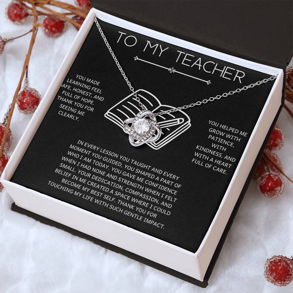 4 - Kind Teacher Gift Bracelet – Emotional Stainless Steel Jewelry with Message Card – Perfect for Female Teacher Appreciation Day