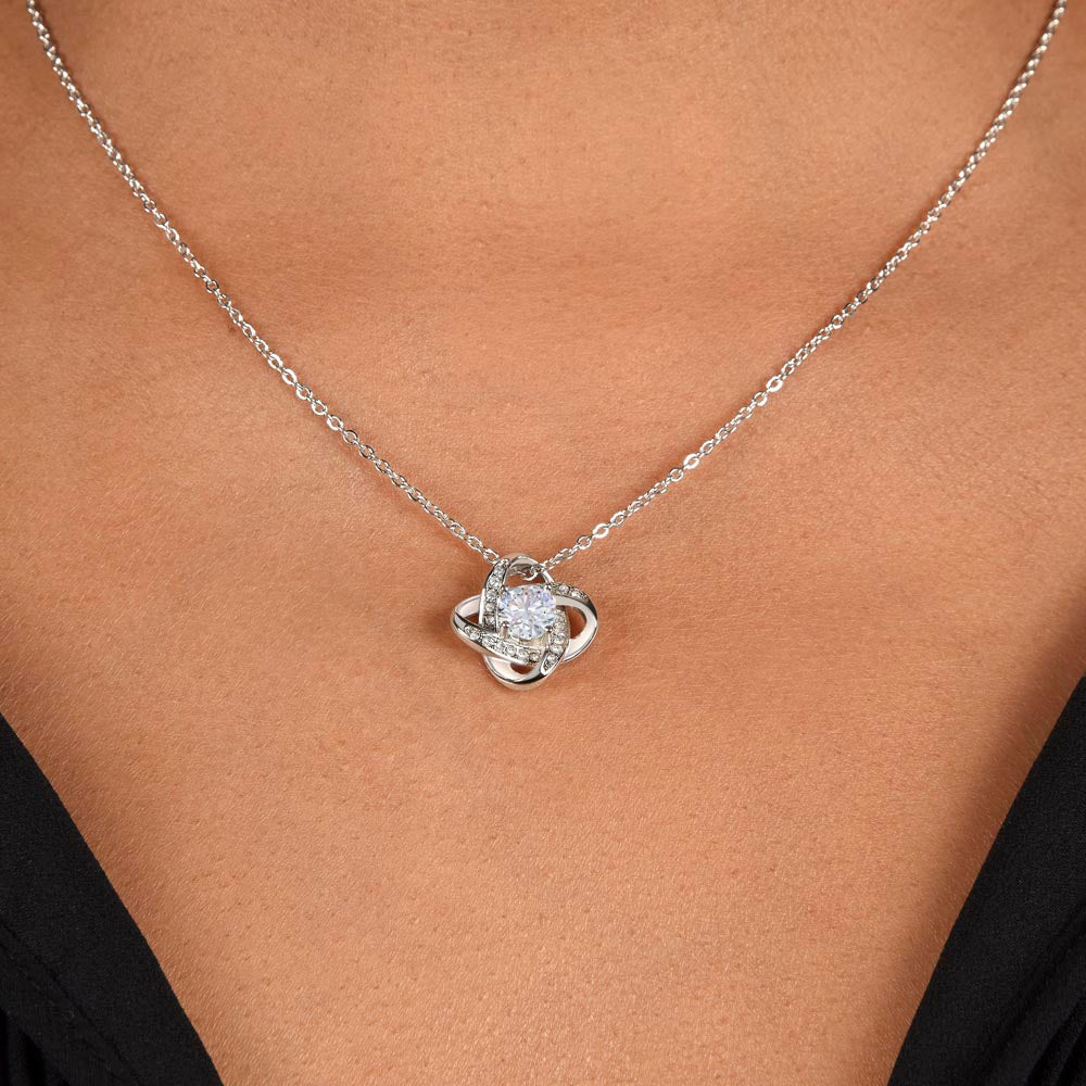 To My Daughter Necklace Card – Encouragement Gift from Mom, Jewelry Card with Inspirational Message, Birthday or Graduation Gift
