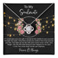 to my Soulmate if i Knot Necklace Template Silver coanh Main up AMZVippppp