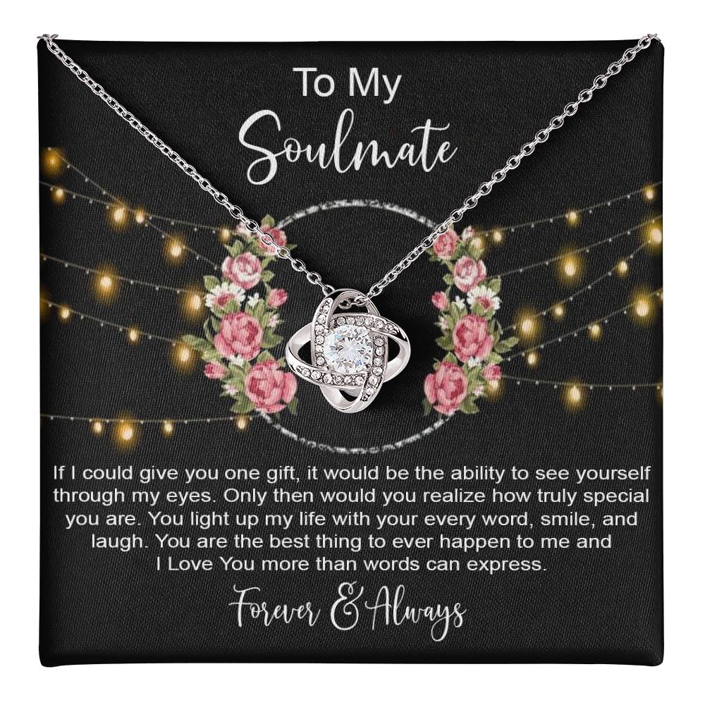 to my Soulmate if i Knot Necklace Template Silver coanh Main up AMZVippppp