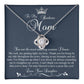 to my dadass Mom Knot Necklace Template Silver coanh Main up AMZVippppp