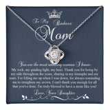 to my dadass Mom Knot Necklace Template Silver coanh Main up AMZVippppp