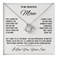 to my beautiful mom Knot Necklace Template Silver coanh Main up AMZVippppp