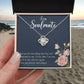 to my Soulmate you are Knot Necklace Template Silver coanh Main up AMZVippppp
