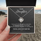 to my Daughter i love you Knot Necklace Template Silver coanh Main up AMZVippppp
