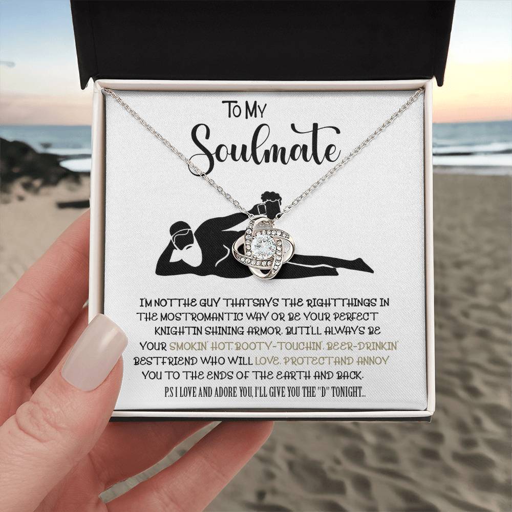 to my Soulmate i_m Knot Necklace Template Silver coanh Main up AMZVippppp