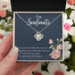 to my Soulmate you are Knot Necklace Template Silver coanh Main up AMZVippppp