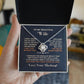 Wife love you Husaband Knot Necklace for Granddaughter Vippppp